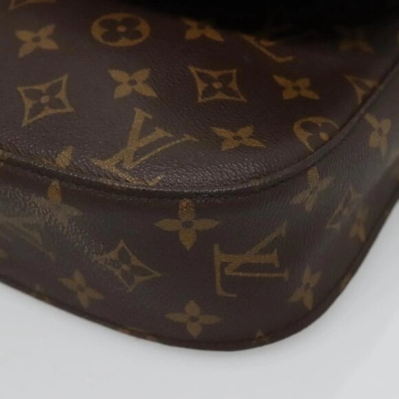 LOUIS VUITTON Monogram Monogram Saint Cloud GM Shoulder Bag M51242 Auth 141085 - Picture 4 of 16